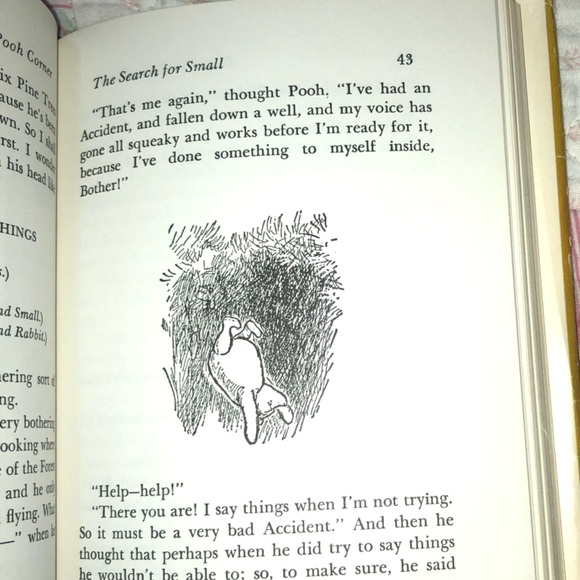 THE HOUSE AT POOH CORNER, A. A. MILNE, -1976- children’s classic book- good shap - Picture 8 of 10